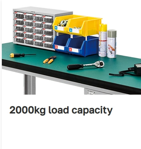 Heavy Duty Drawer Work Bench with Wood Top
