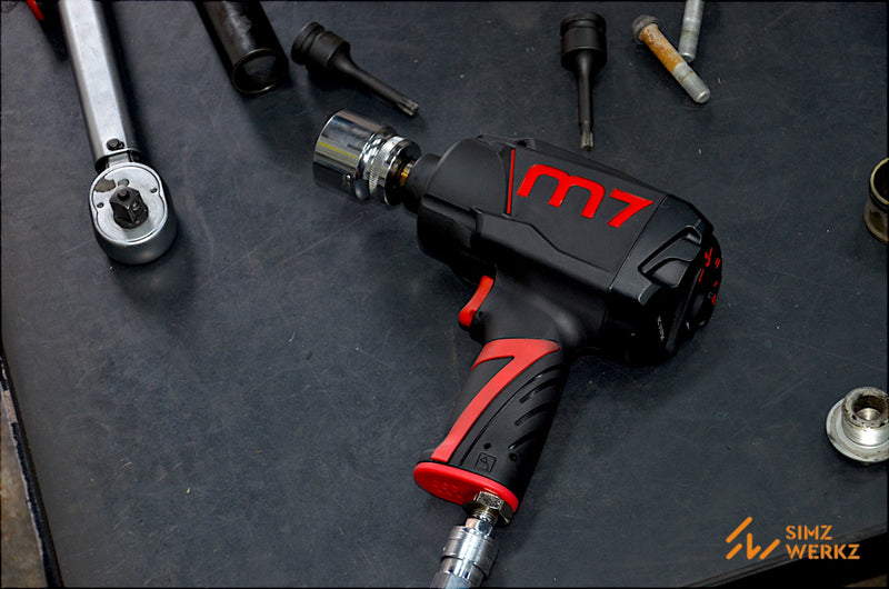 Load image into Gallery viewer, 1/2" Dr. Composite Air impact Wrench, Twin Hammer, 500ft-Lb, 680 Nm