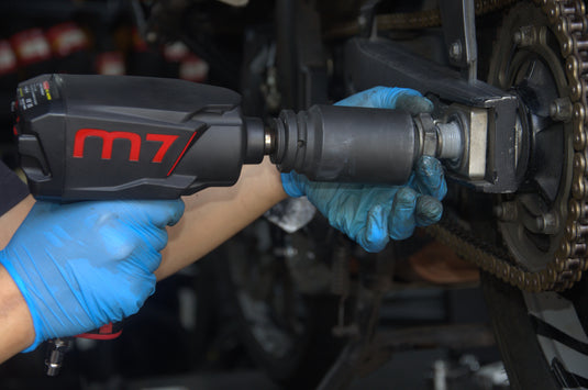 1/2" Dr. Composite Air impact Wrench, Twin Hammer, 500ft-Lb, 680 Nm