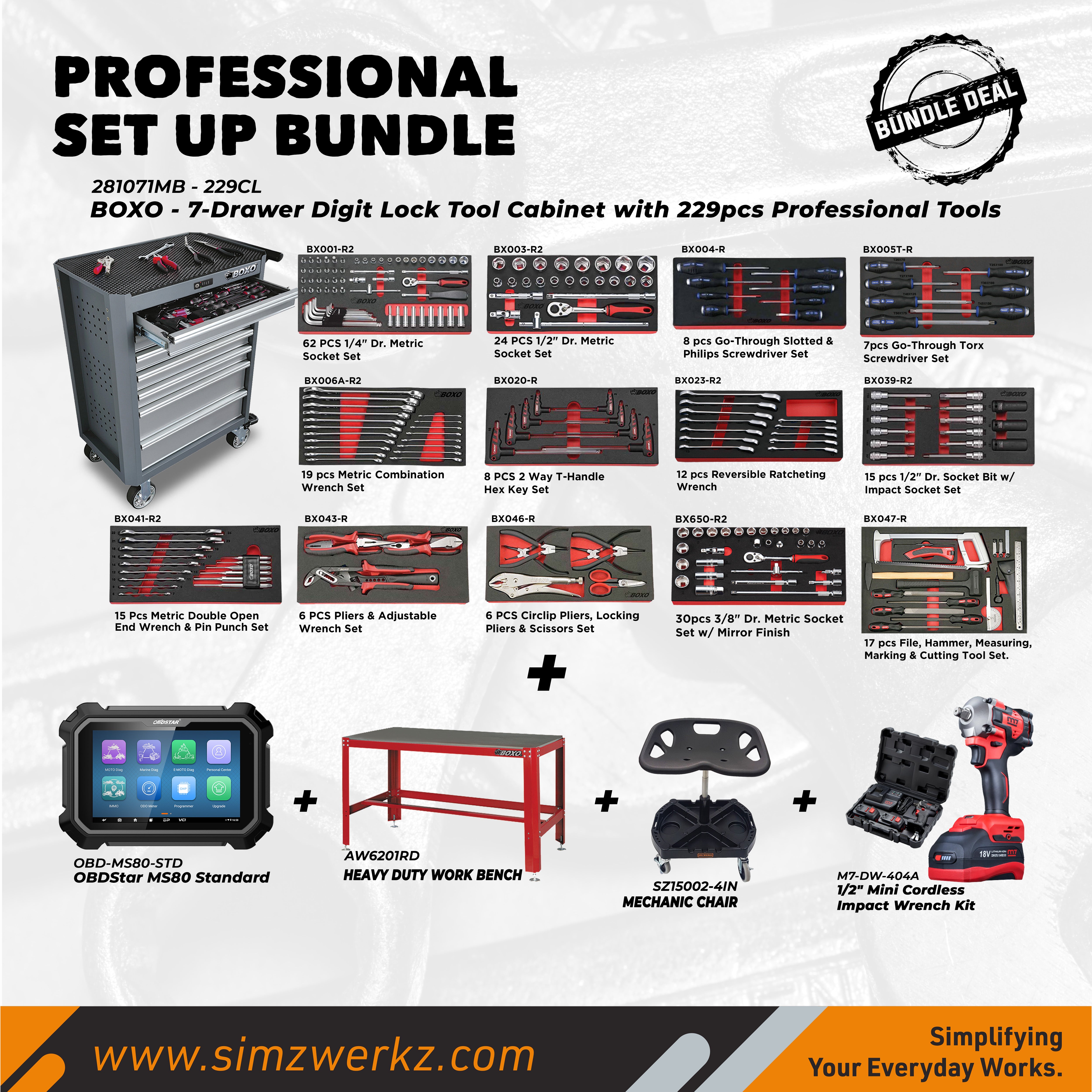 Professional Set Up Bundle – SIMZ Werkz