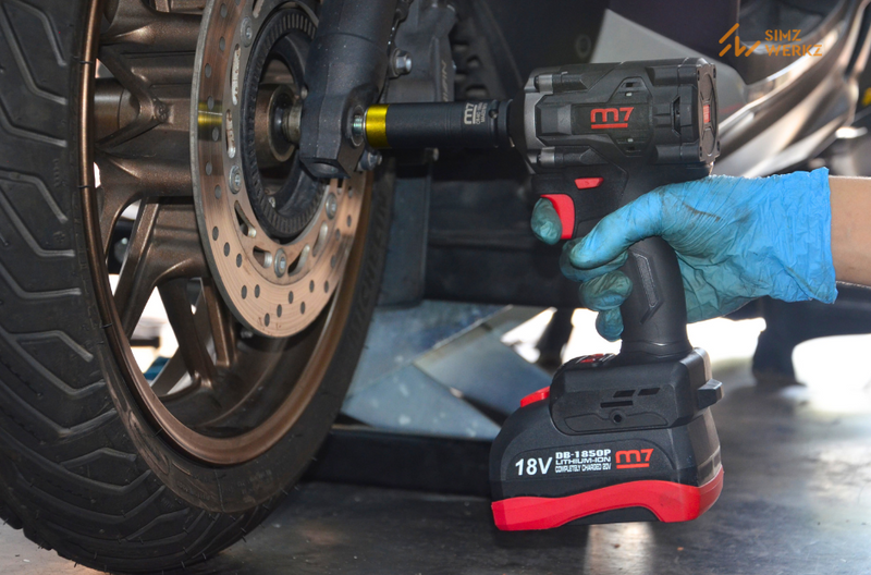 Load image into Gallery viewer, 1/2" Mini Cordless Impact Wrench Kit