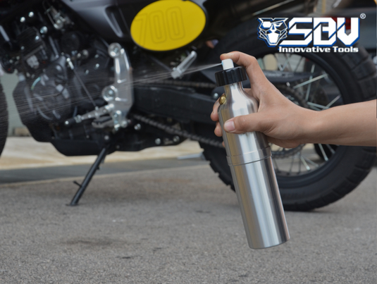 Rechargeable ECO-Spray Bottle in Aluminium