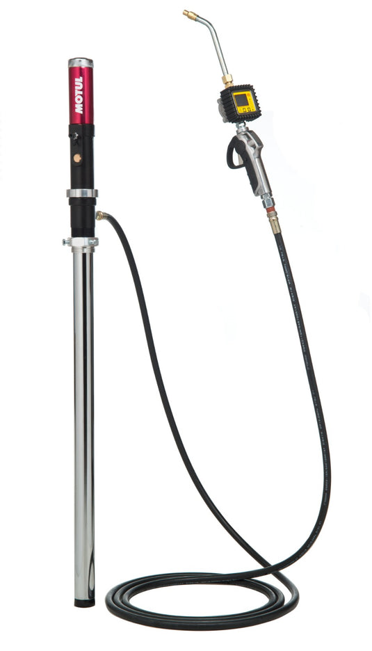 MOTUL Air Operated Oil Pump With Digital Flow Meter