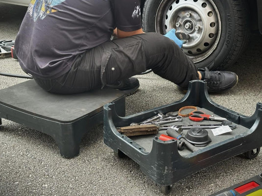 4-IN-1 Garage Stool
