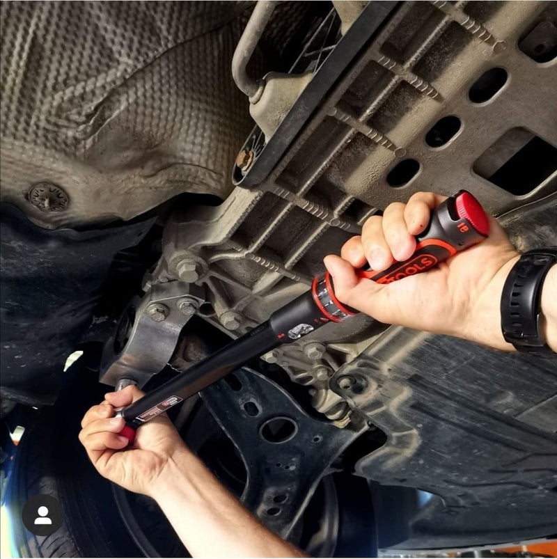 Load image into Gallery viewer, ERGOTORQUE Precision Torque Wrench with Rotary Mushroom Ratchet Head