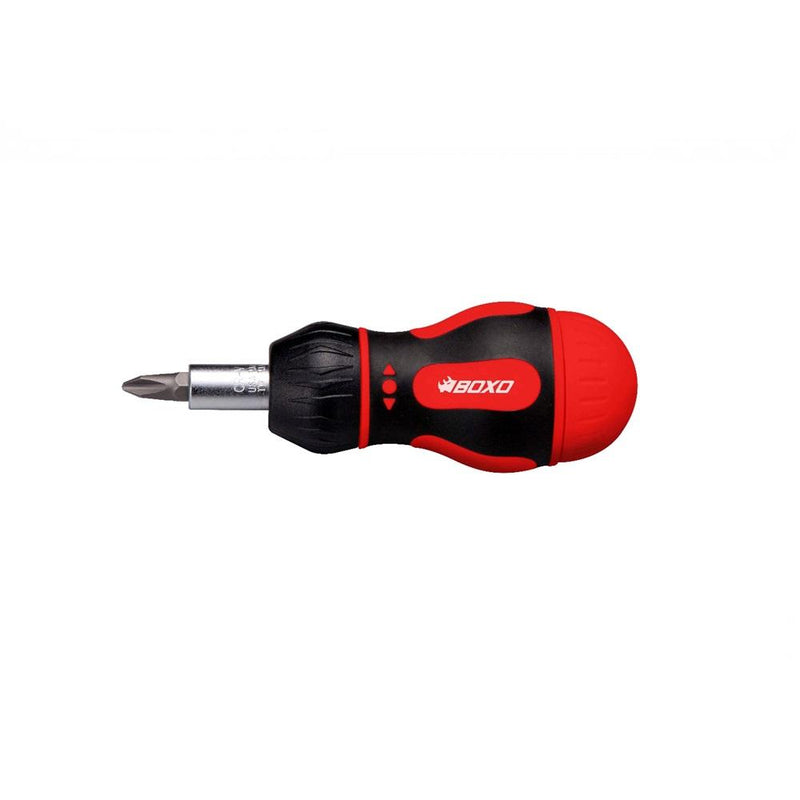 Load image into Gallery viewer, Stubby Ratcheting Screwdriver with Bit Set - SIMZ Werkz
