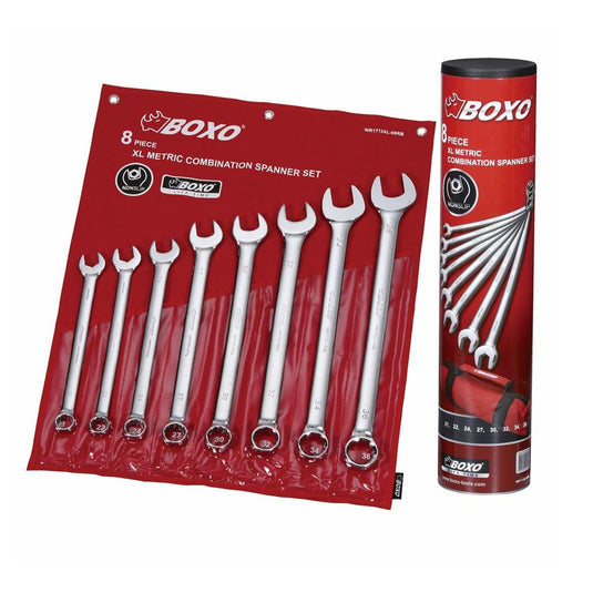 8 pcs XL Metric Combination Wrench Set - SIMZ Werkz