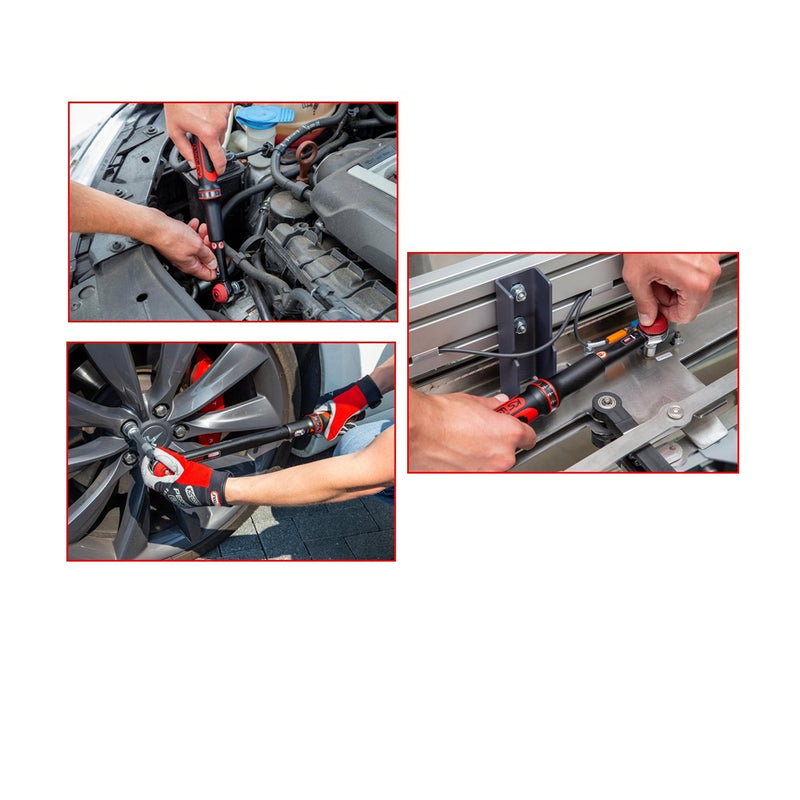 Load image into Gallery viewer, ERGOTORQUE Precision Torque Wrench with Rotary Mushroom Ratchet Head - SIMZ Werkz