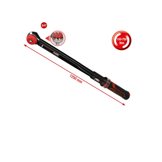 ERGOTORQUE Precision Torque Wrench with Rotary Mushroom Ratchet Head - SIMZ Werkz