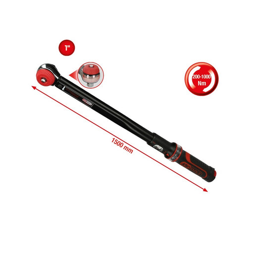 ERGOTORQUE Precision Torque Wrench with Rotary Mushroom Ratchet Head - SIMZ Werkz