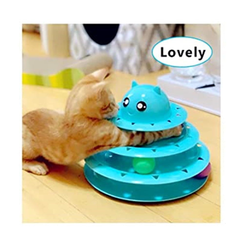 Circular turntable outlet cat toy