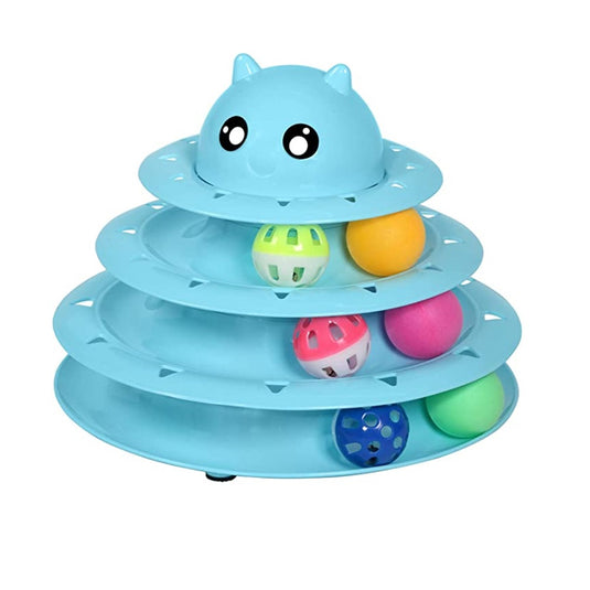UPSKY Circular Turnable Cat Toy