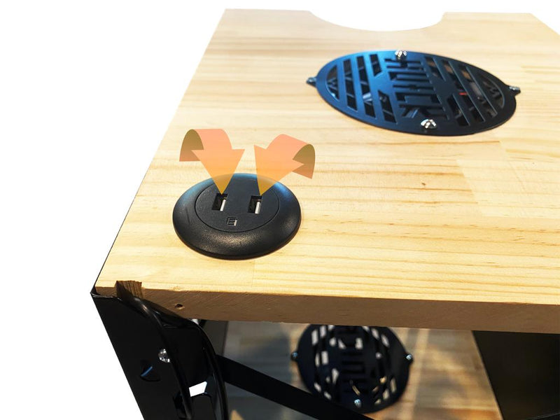 Load image into Gallery viewer, Helmet Cabinet - 3 Tier