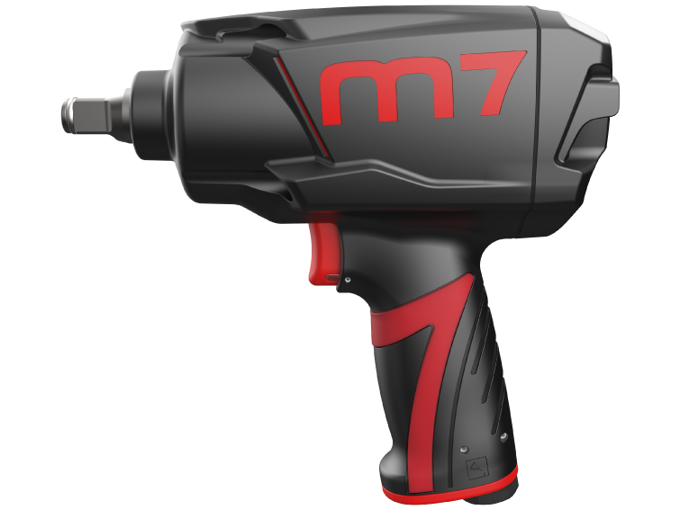 Load image into Gallery viewer, 1/2" Dr. Composite Air impact Wrench, Twin Hammer, 500ft-Lb, 680 Nm