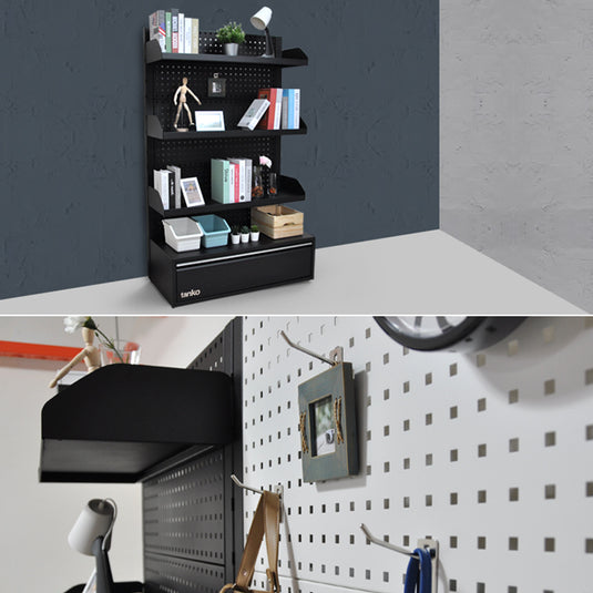Display Stand with Single Drawer and 3 Shelves