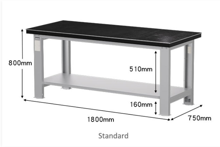 Load image into Gallery viewer, Workbench with Bench Worktop W1800xD750xH800mm
