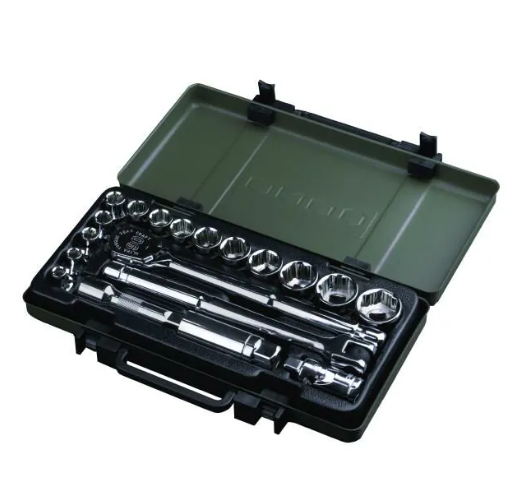 Load image into Gallery viewer, 19PC 3/8&quot; Dr Ultra Torq Anti-Slip Socket Set
