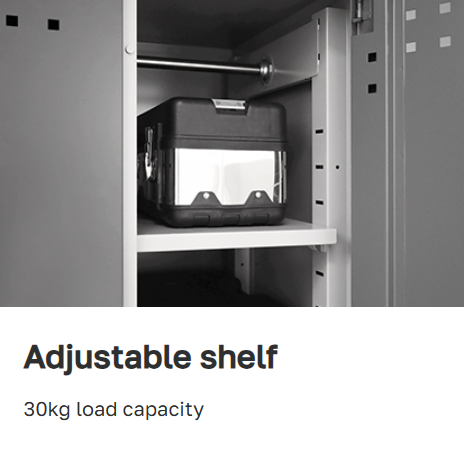Load image into Gallery viewer, 6 Door Locker (Gray)
