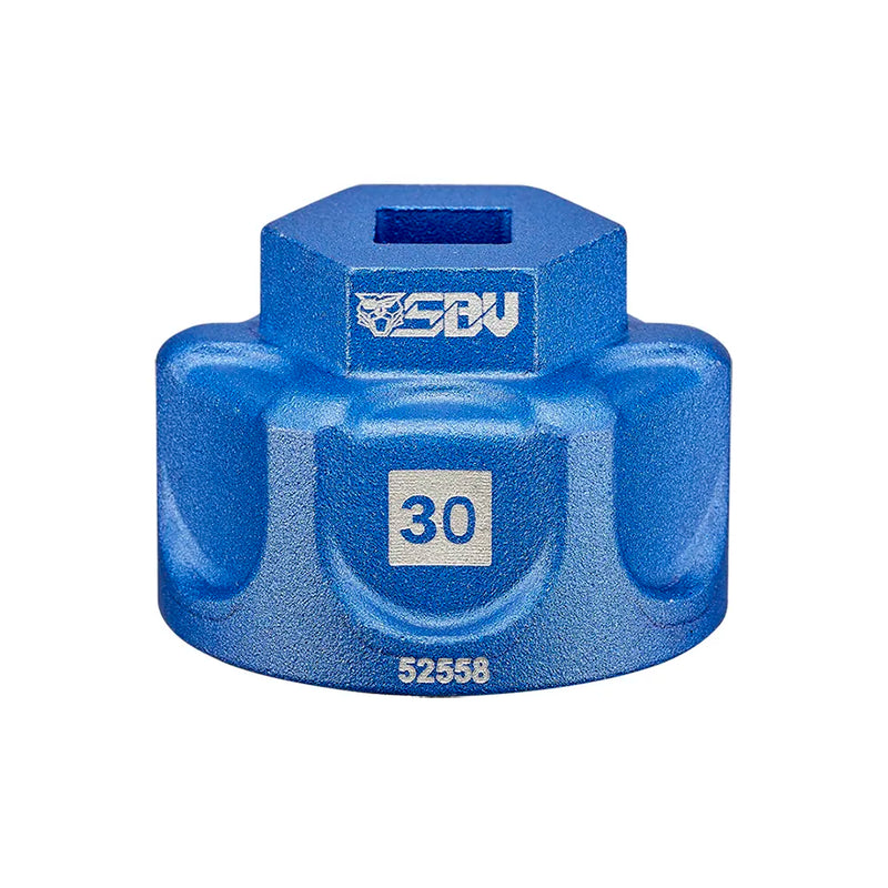 Load image into Gallery viewer, 3/8″ Dr. Aluminium Socket – 30mm 6-Point
