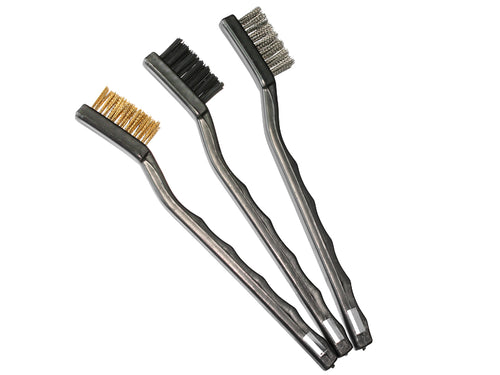 Miniature Wire Brush Set (3-pc)