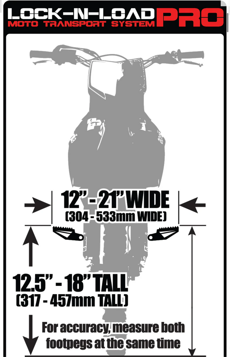 Load image into Gallery viewer, Lock-N-Load Pro - Strapless Moto Transport System
