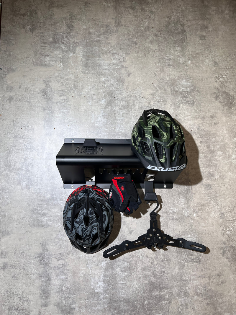 Load image into Gallery viewer, Duo Helmet Rack with Adjustable Fan Speed
