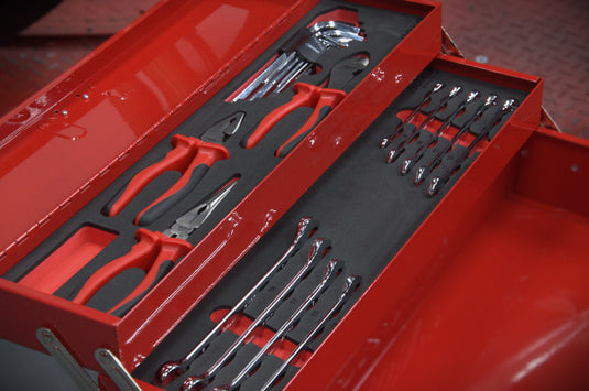 5 Tray Carry Box with 61pcs Multi-Function Tool Set