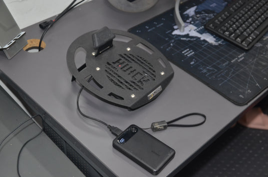 Portable Helmet Rack with USB Fan (3000 RPM)
