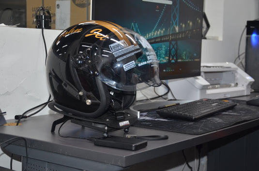 Portable Helmet Rack with USB Fan (3000 RPM)