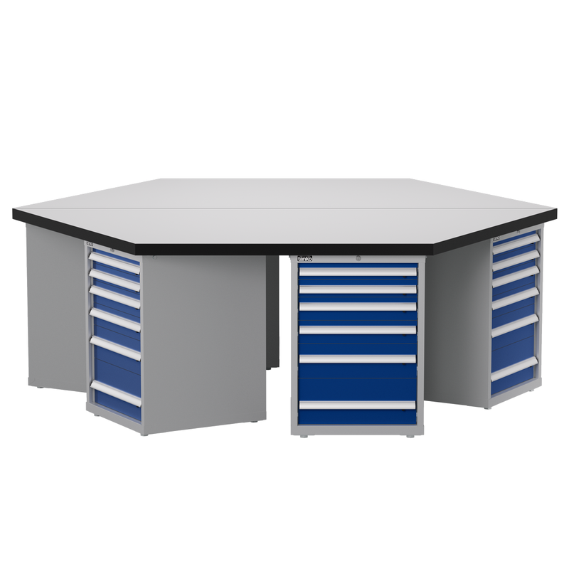 Load image into Gallery viewer, Hexagonal Workbench
