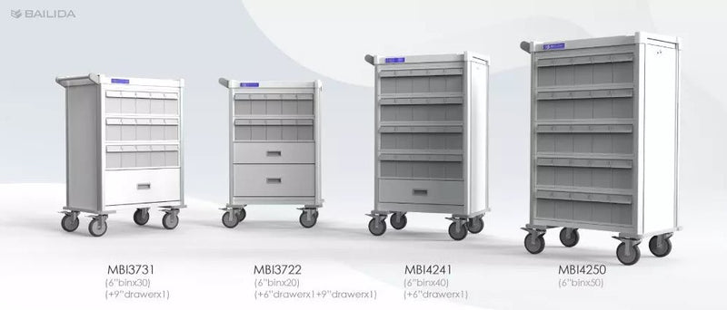 Load image into Gallery viewer, MBI Practical Medication Cart
