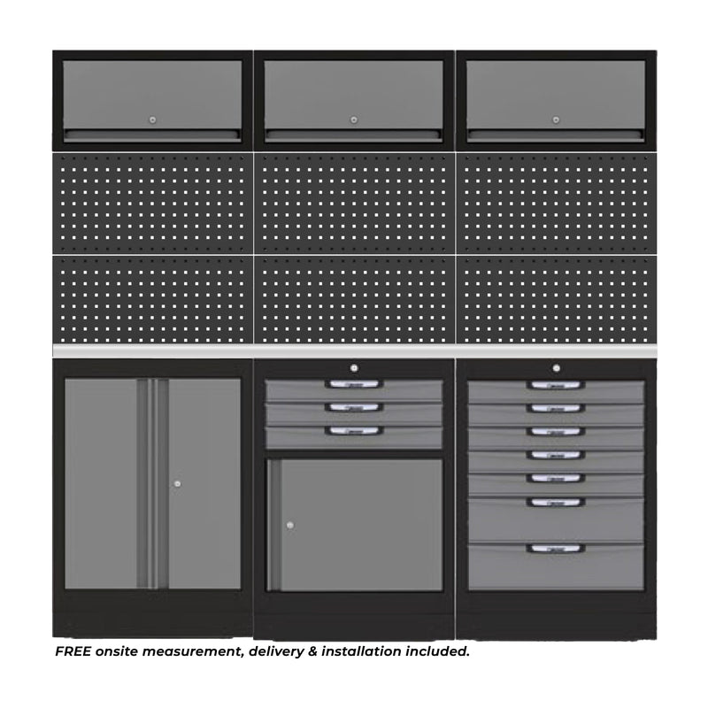 Load image into Gallery viewer, OSM Trio A in Black/Grey
