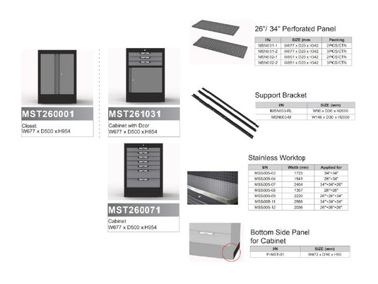 OSM Trio B in Black/Grey