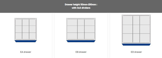 Mobile CNC Tool Cabinet (H1300)