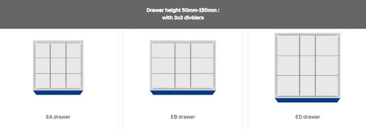 Mobile CNC Tool Cabinet (H1000)