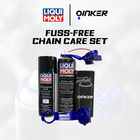 Liqui Moly x OINKER Motorcycle Chain Lube Tool Bundle