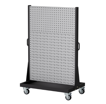 Movable Hanger Rack (2 Perforated, 4 Louvred)