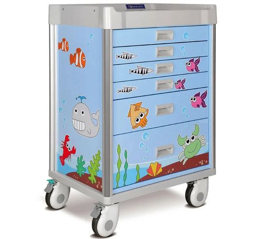 MX Practical Pediatric Cart