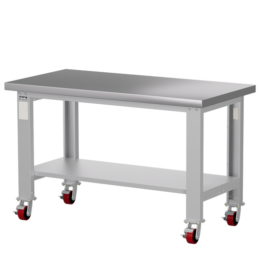 Stainless Steel Mobile Heavy Duty Workbench
