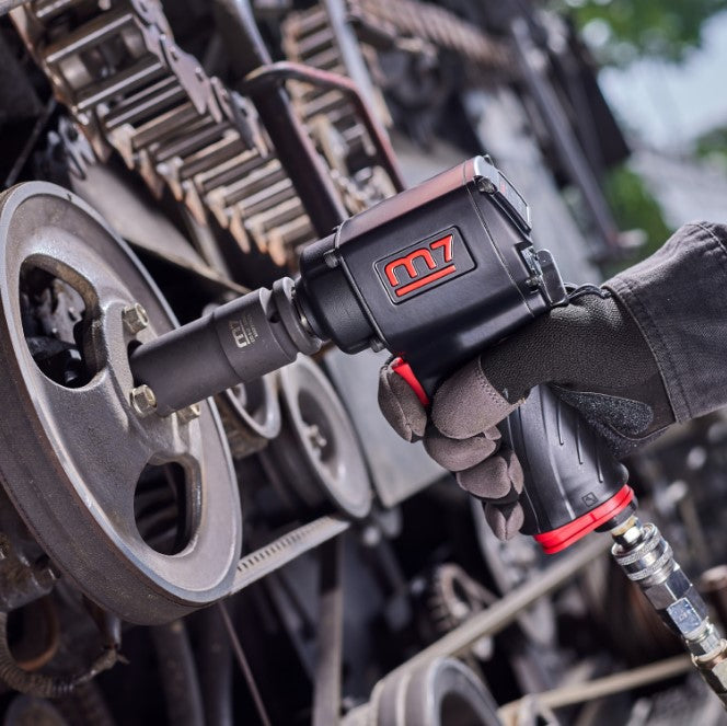 Load image into Gallery viewer, 3/4&quot;Dr_Mini Air Impact Wrench,1300ft-lb, jumbo hammer
