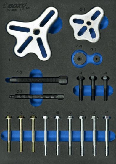 Flange-Type Steering Wheel Puller Set