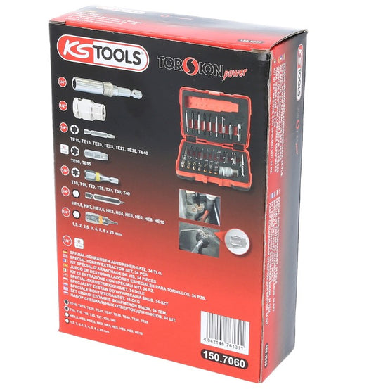 Punta Torx T25 KS TOOLS 1/4" – Per Lavori Di Meccanica E Fai Da Te - Foto 6