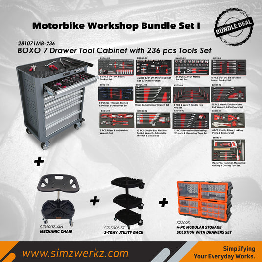 Motorbike Workshop Bundle Set I