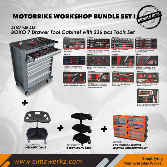 Motorbike Workshop Bundle Set I