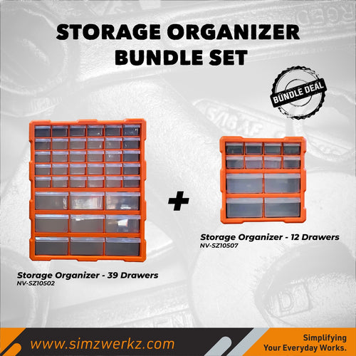 Storage Organizer Bundle Set