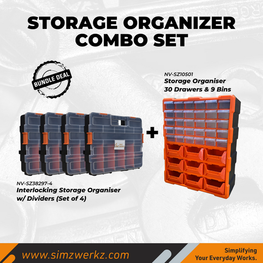 Storage Organizer Combo Set