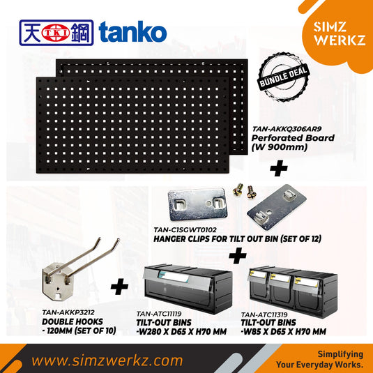 TANKO Wall Organisation Bundle for Power Tools