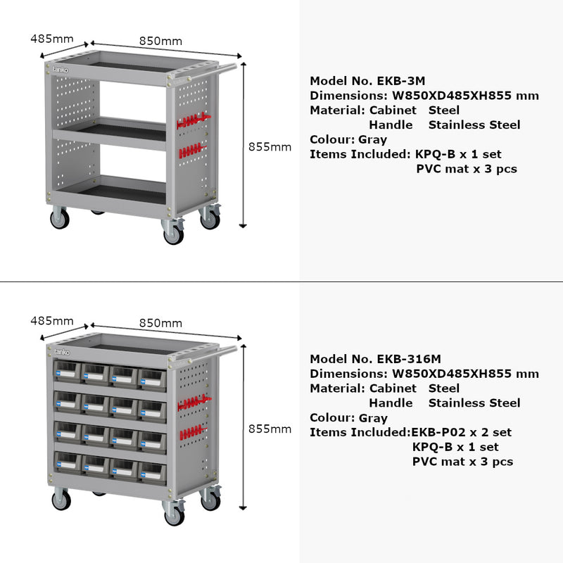 Load image into Gallery viewer, Gray Trolley (EKB)
