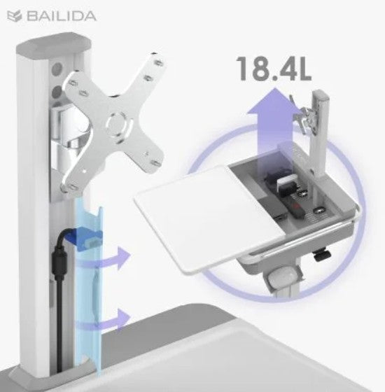 Load image into Gallery viewer, Workstation On Wheels (NEXUS)
