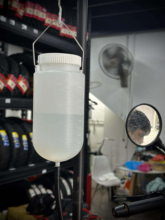 Portable Auxiliary Tank for Fuel-Injected Systems